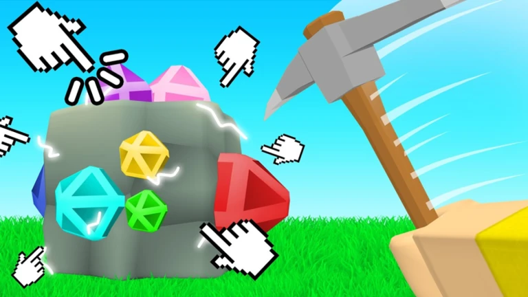 Imagem oficial do jogo Block Mine no Roblox