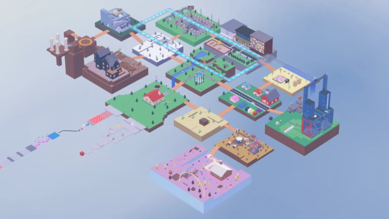 Imagem oficial do jogo Bloxikin Islands! no Roblox