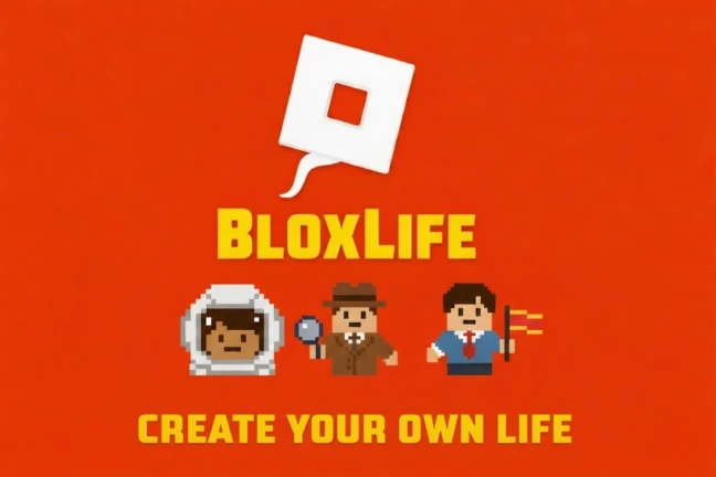 Imagem oficial do jogo BloxLife no Roblox