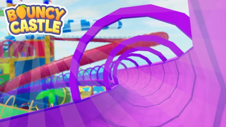 Imagem oficial do jogo Bouncy Castle no Roblox