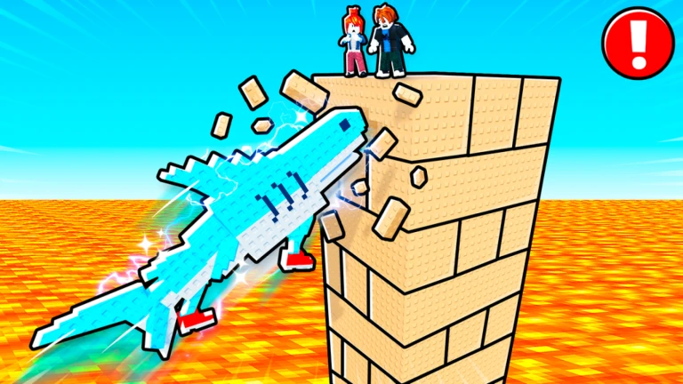 Imagem oficial do jogo Brainrot Jenga Tower! no Roblox