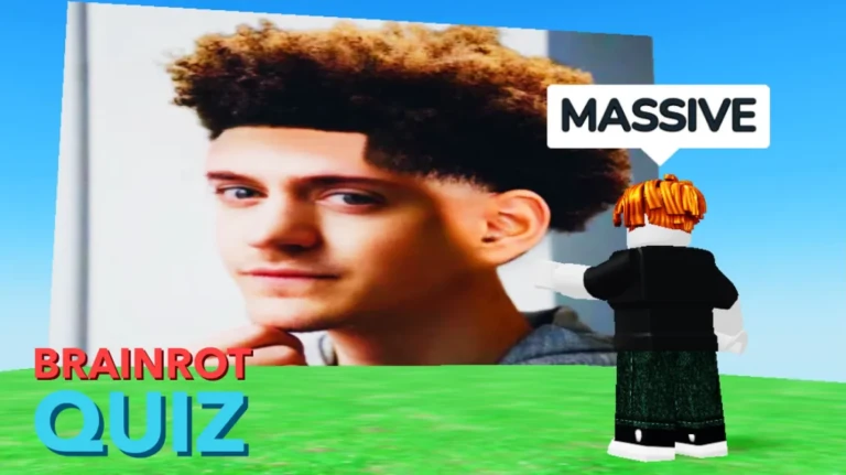 Imagem oficial do jogo BRAINROT Quiz! no Roblox