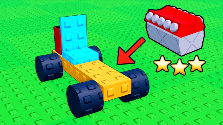 Imagem oficial do jogo Build a Car no Roblox
