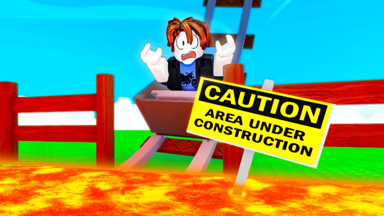 Imagem oficial do jogo Build a Roller Coaster no Roblox