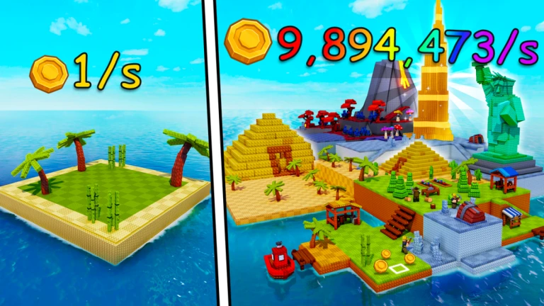 Imagem oficial do jogo Build An Island! - HALLOWEEN EVENT no Roblox