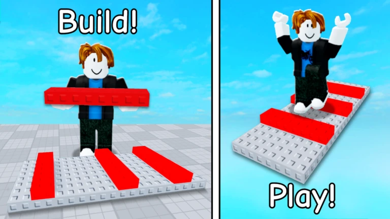 Imagem oficial do jogo Build An Obby no Roblox