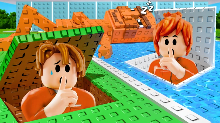 Imagem oficial do jogo Build & Escape from Brainrot no Roblox