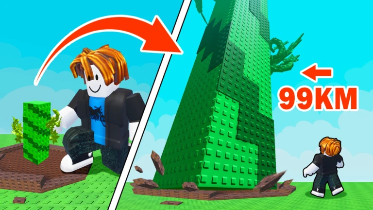Imagem oficial do jogo Build To Climb! no Roblox