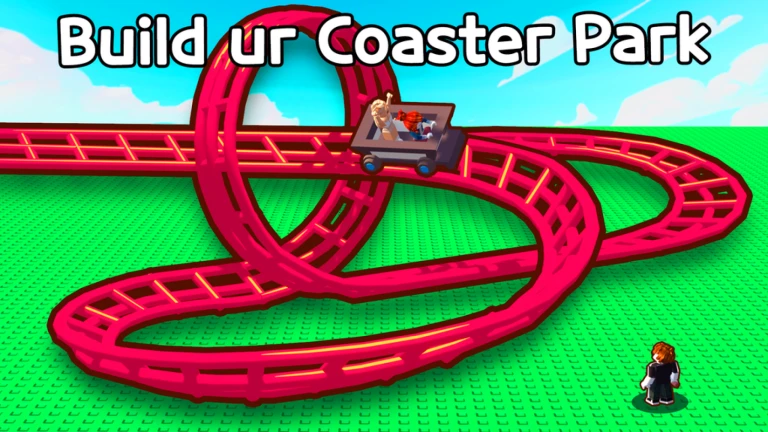 Imagem oficial do jogo Build ur Coaster Park no Roblox