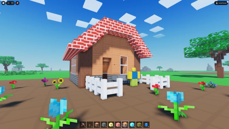 Imagem oficial do jogo Build with Blocks no Roblox
