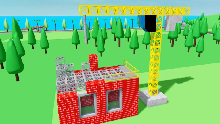 Imagem oficial do jogo Build with Friends no Roblox