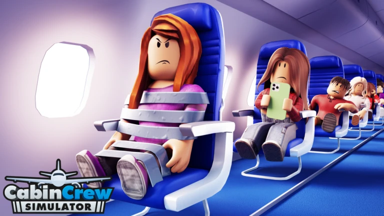 Imagem oficial do jogo Cabin Crew Simulator no Roblox