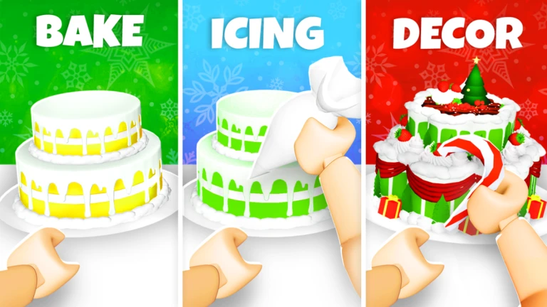 Imagem oficial do jogo Cake Off! no Roblox