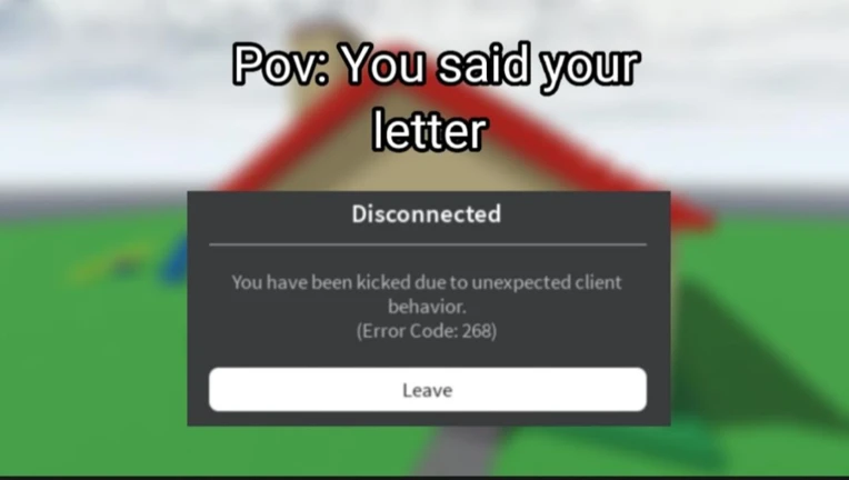 Imagem oficial do jogo Cant Say The Letter (update soon!?!?!?) no Roblox