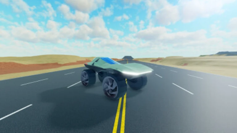 Imagem oficial do jogo Car Suspension Test no Roblox