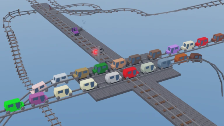 Imagem oficial do jogo cart ride around nothing no Roblox