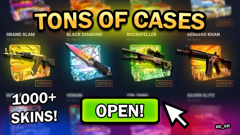 Imagem oficial do jogo CASE BATTLE no Roblox