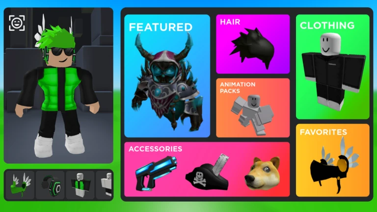 Imagem oficial do jogo Catalog Avatar Creator no Roblox