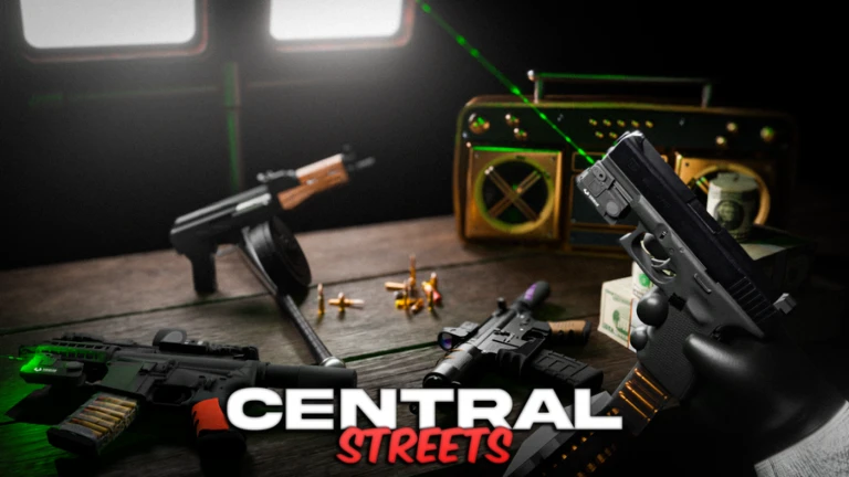 Imagem oficial do jogo Central Streets no Roblox