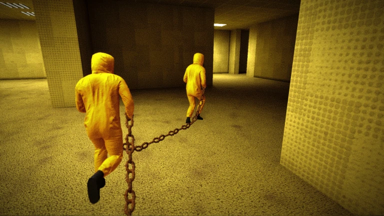 Imagem oficial do jogo Chained in Backrooms no Roblox