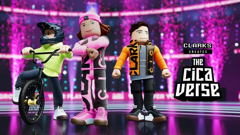 Imagem oficial do jogo Clarks' CICAVERSE no Roblox