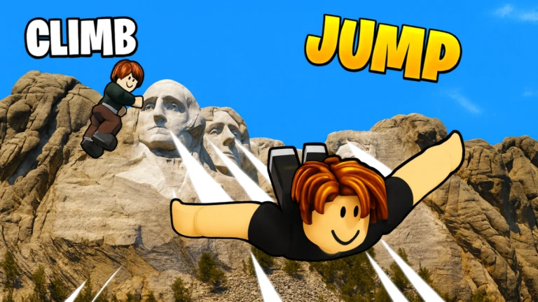 Imagem oficial do jogo Climb and Jump Tower no Roblox