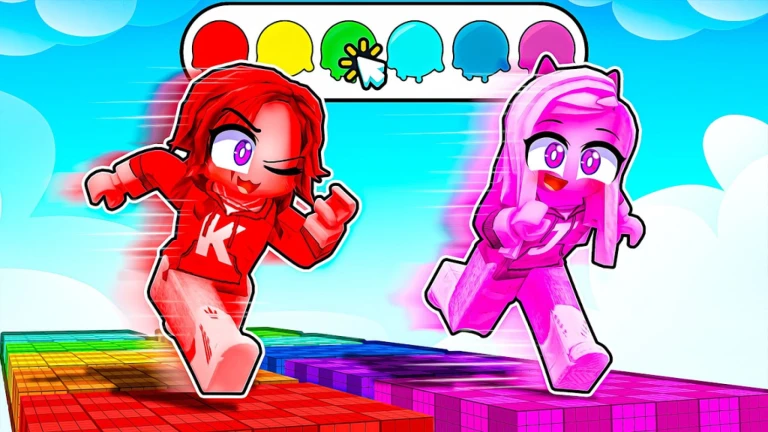 Imagem oficial do jogo ColorShift Challenge Obby no Roblox