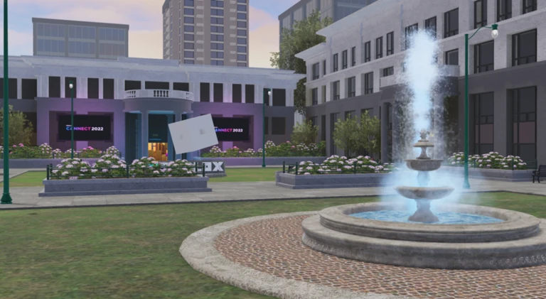 Imagem oficial do jogo Connect Space no Roblox