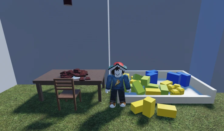 Imagem oficial do jogo Cook And Eat Noobs no Roblox
