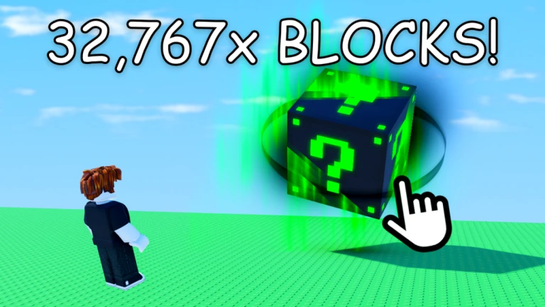 Imagem oficial do jogo Craft a Lucky Block! no Roblox