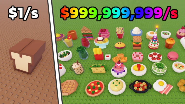 Imagem oficial do jogo Craft Food no Roblox