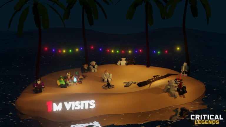 Imagem oficial do jogo Critical Legends Classic no Roblox