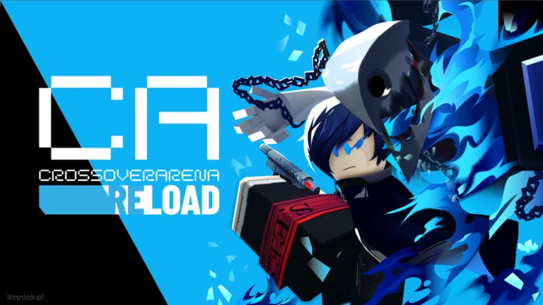 Imagem oficial do jogo Crossover Arena no Roblox