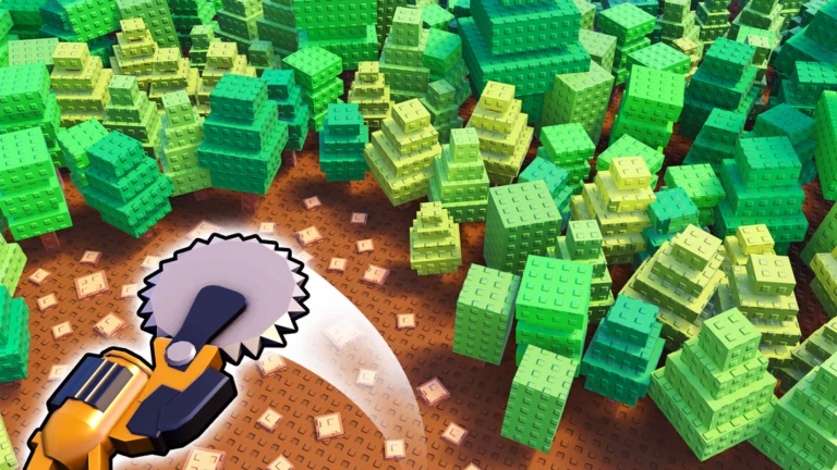 Imagem oficial do jogo Cut Trees no Roblox