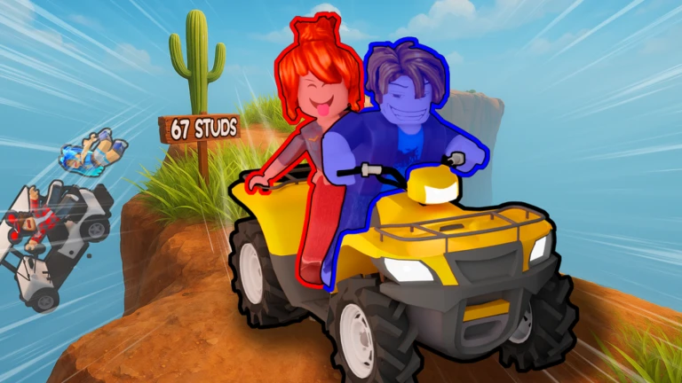 Imagem oficial do jogo Dangerous ATV Driving no Roblox