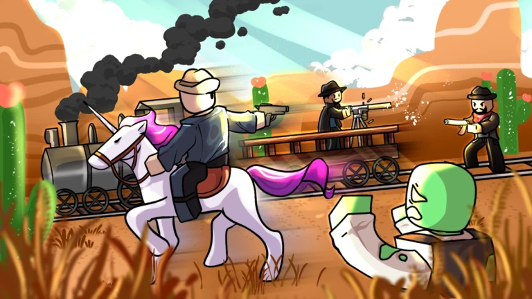 Imagem oficial do jogo Dead Rails no Roblox