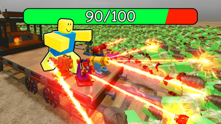 Imagem oficial do jogo Death Train no Roblox