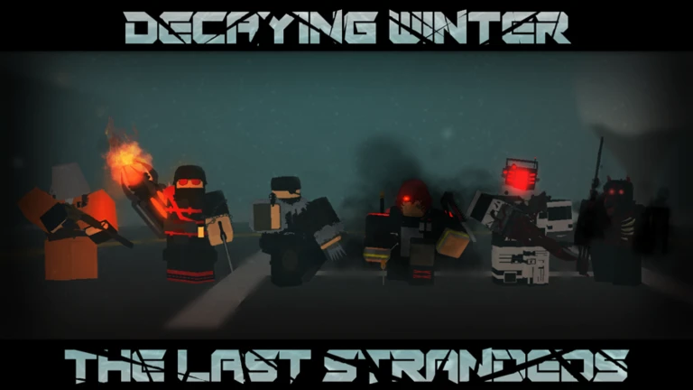 Imagem oficial do jogo Decaying Winter no Roblox