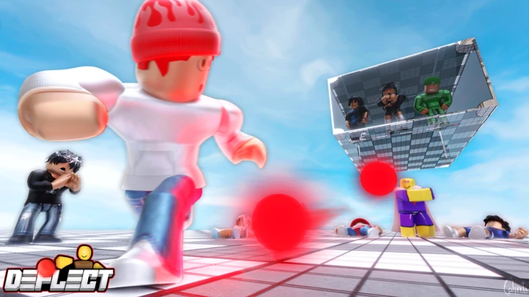 Imagem oficial do jogo DEFLECT no Roblox
