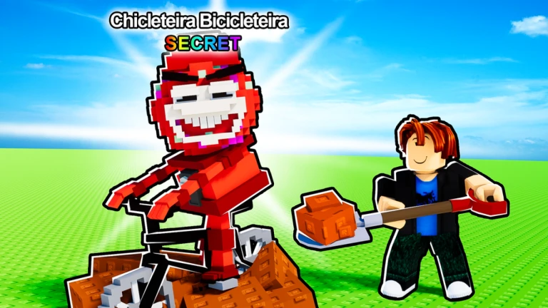 Imagem oficial do jogo Dig and Hatch a Brainrot no Roblox