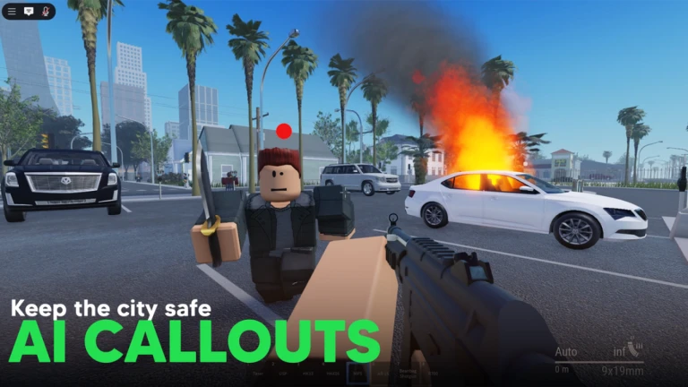 Imagem oficial do jogo Dispatch: Police Simulator no Roblox