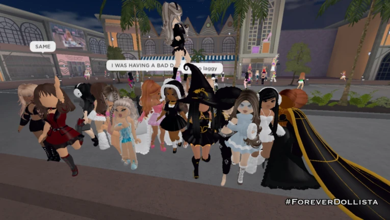 Imagem oficial do jogo Dollista no Roblox