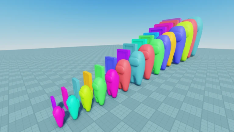 Imagem oficial do jogo Domino Sandbox no Roblox