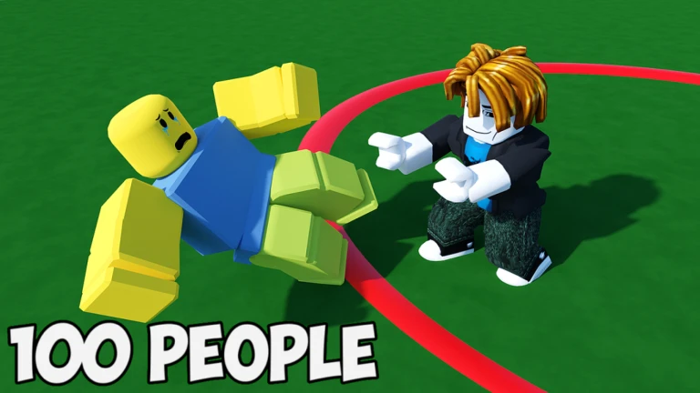 Imagem oficial do jogo Don't leave the circle! ⭕ no Roblox