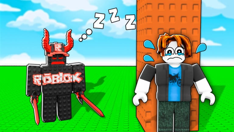 Imagem oficial do jogo Don't Wake the Spooky Brainrots no Roblox
