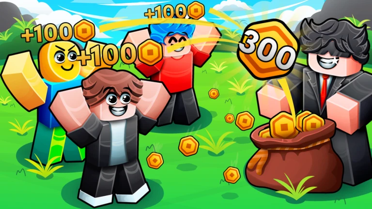 Imagem oficial do jogo DONATE AND DIVIDE no Roblox