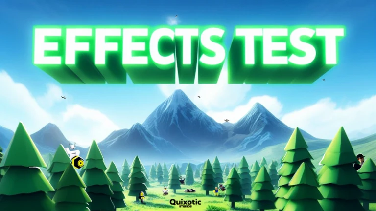 Imagem oficial do jogo Donate Effects Game no Roblox