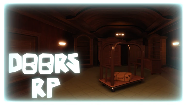 Imagem oficial do jogo DOORS RP no Roblox