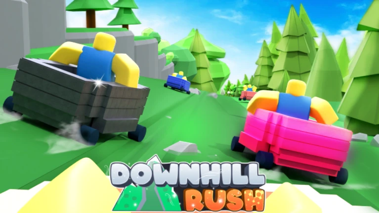 Imagem oficial do jogo Downhill Rush Advance no Roblox