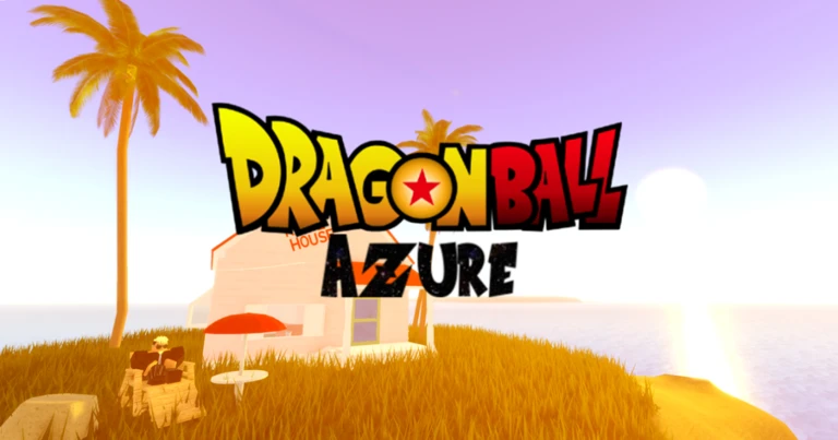 Imagem oficial do jogo Dragon Ball RP: Azure no Roblox